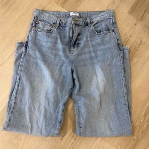 Light Blue Denim Shorts